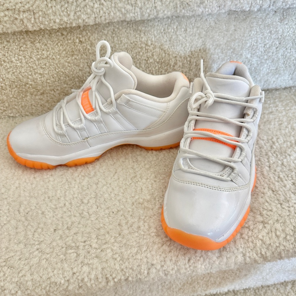 New Jordan 11 Retro Low Citrus 2015 Sneaker Size 37.5
